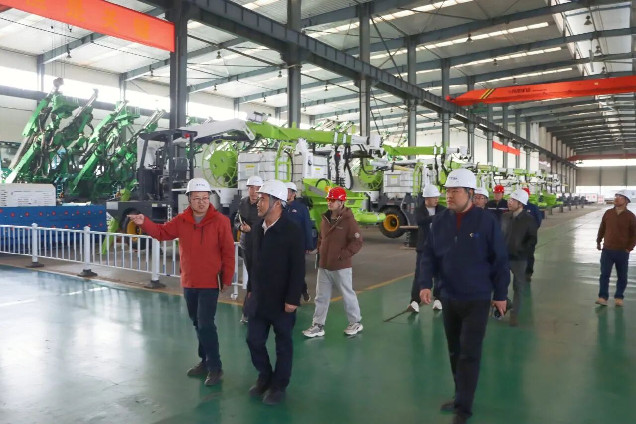 中铁大桥局集团领导莅临河南耿力考察交流共探隧道机械化施工新篇章