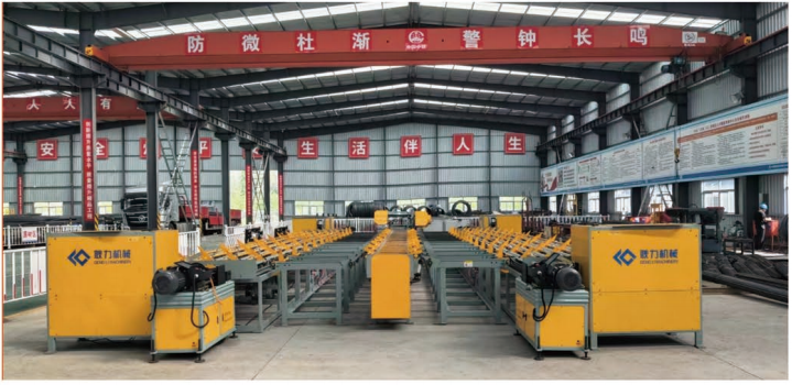 数控钢筋锯切套丝打磨生产线 GL-JQ450DS/GL-JQ450B/GL-JQ450BS