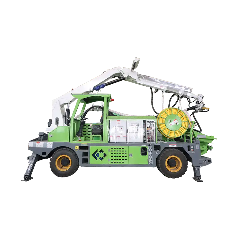 GEHP3515电驱动混凝土湿喷台车