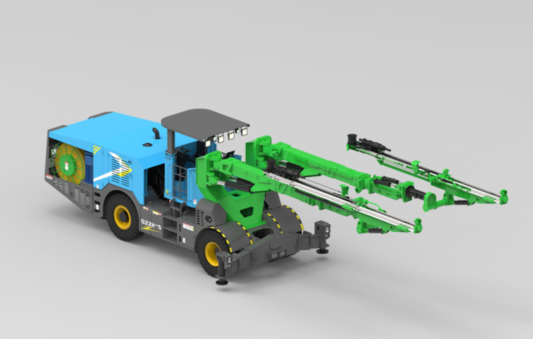  G2ZH-S全工法两臂凿岩台车