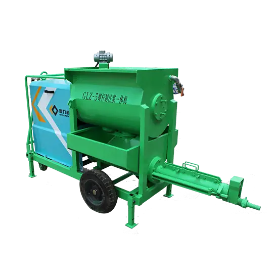 GLZ-5螺杆制注浆一体机