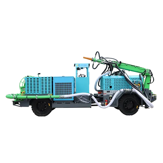 UPS-20JT矿用混凝土湿喷台车